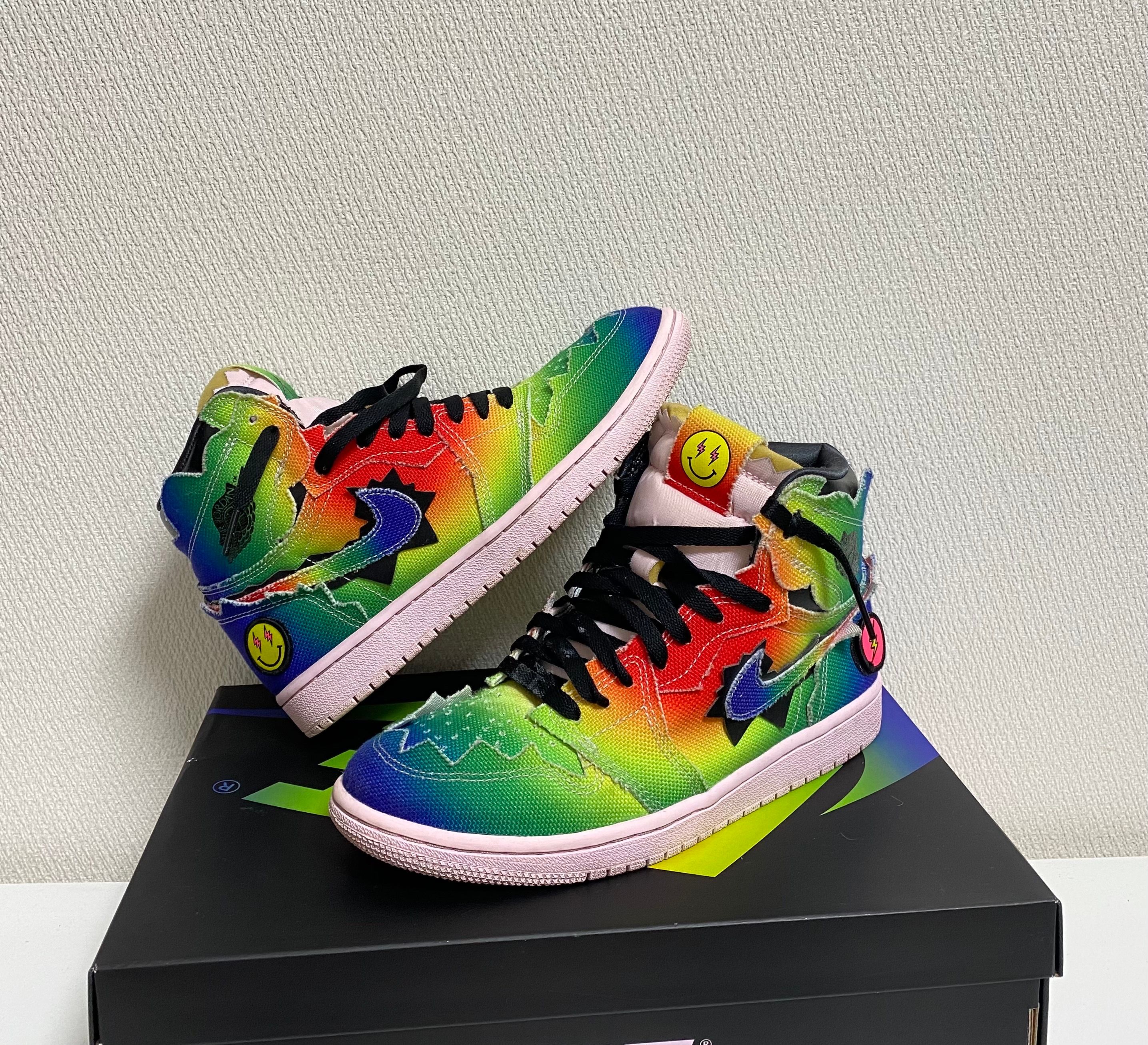 J Balvin × Nike Air Jordan 1 High OG "Rainbow"