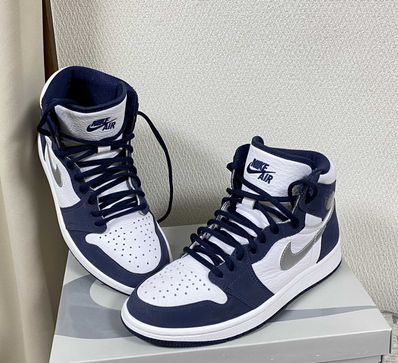 Nike Air Jordan 1 High OG CO.JP "White/Midnight Navy" (2020)(ブリーフケースなし)