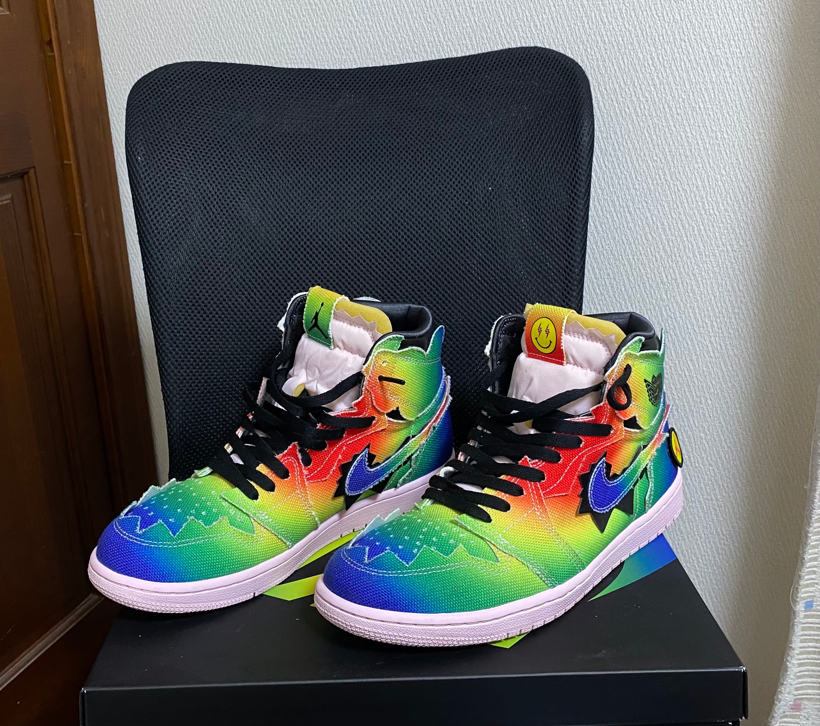 J Balvin × Nike Air Jordan 1 High OG "Rainbow"