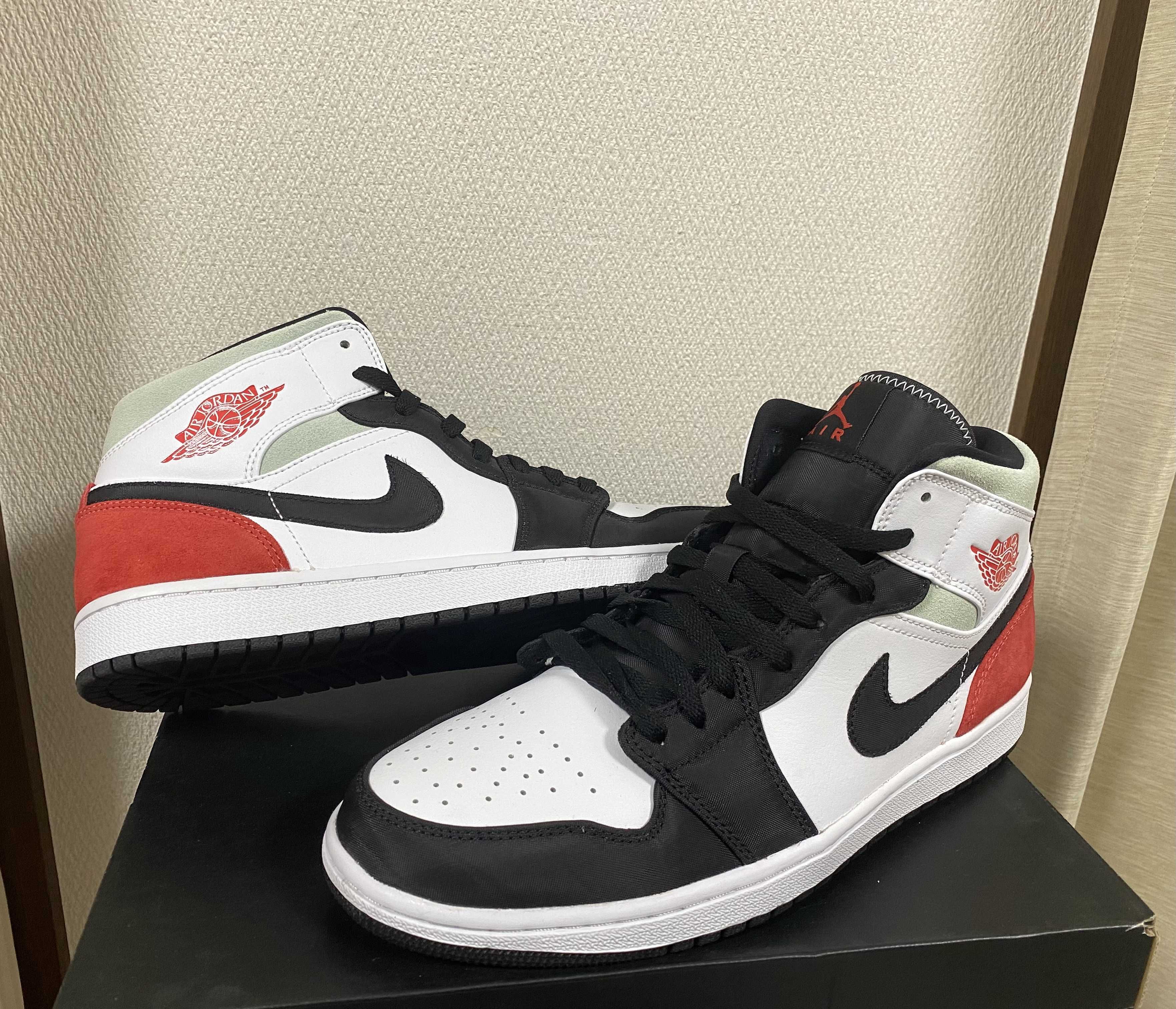 Nike Air Jordan 1 Mid SE "Black/Red/White"
