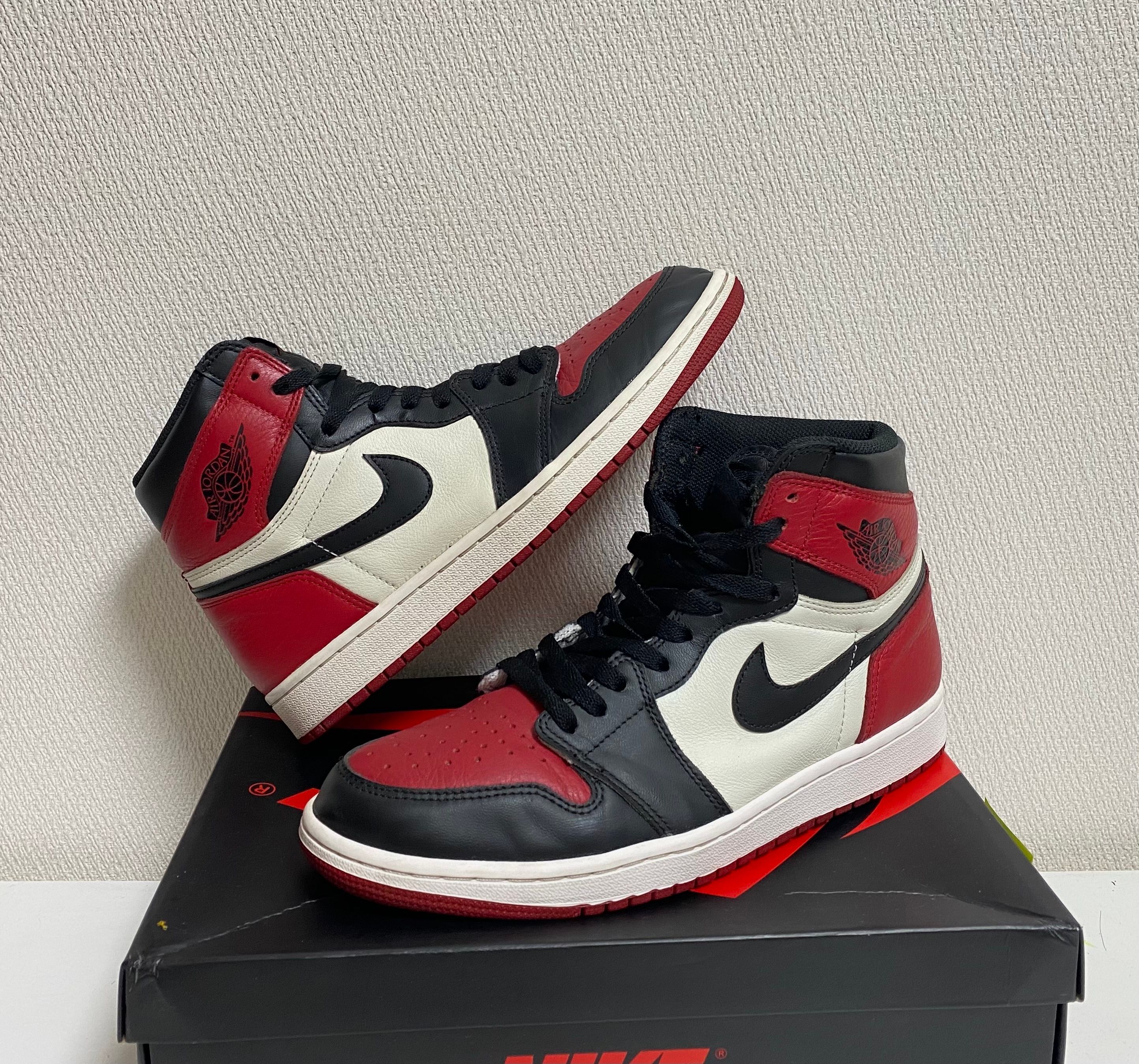Nike Air Jordan 1 Retro High OG "Bred Toe"