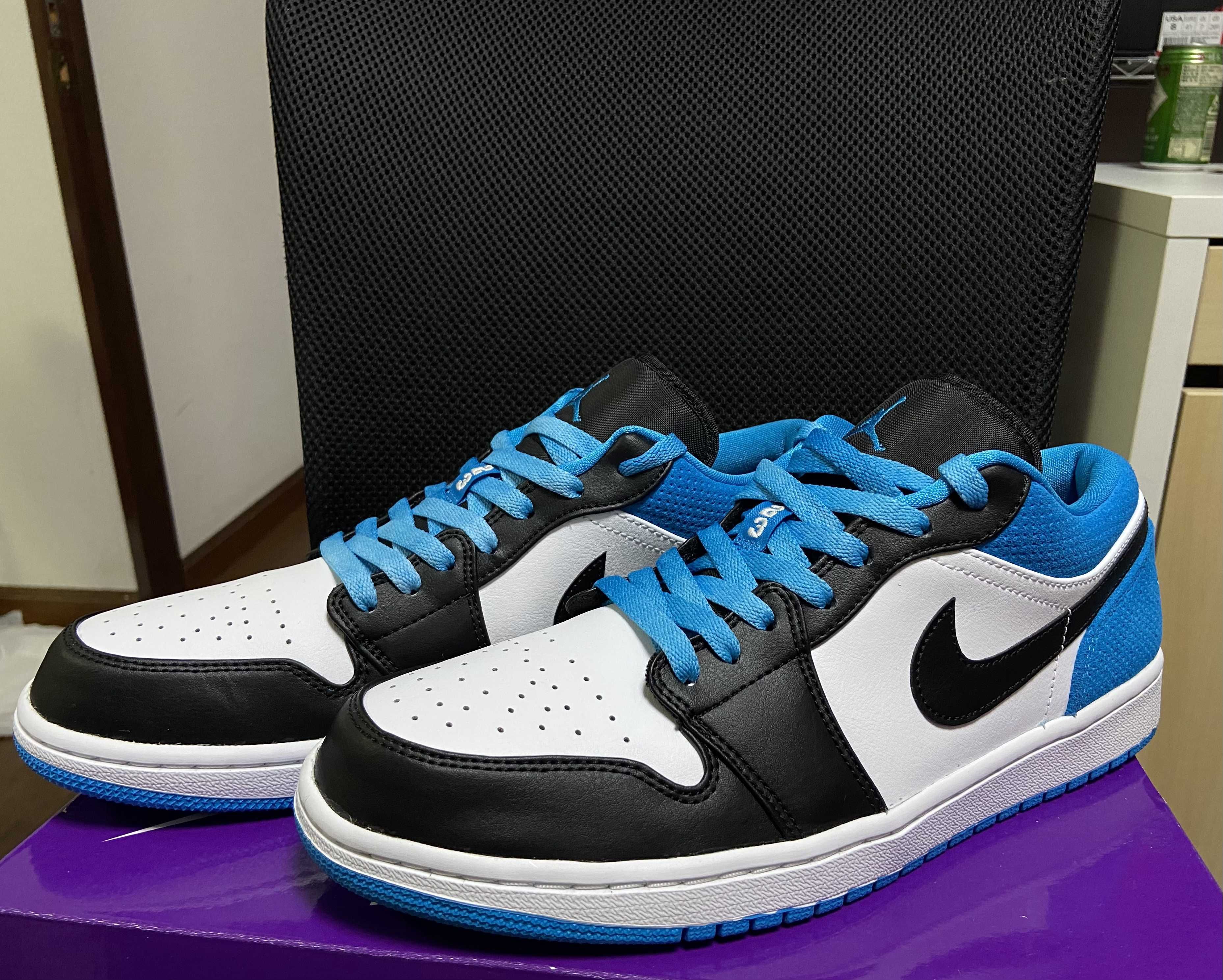 Nike Air Jordan 1 Low SE "Black/Laser Blue/White"