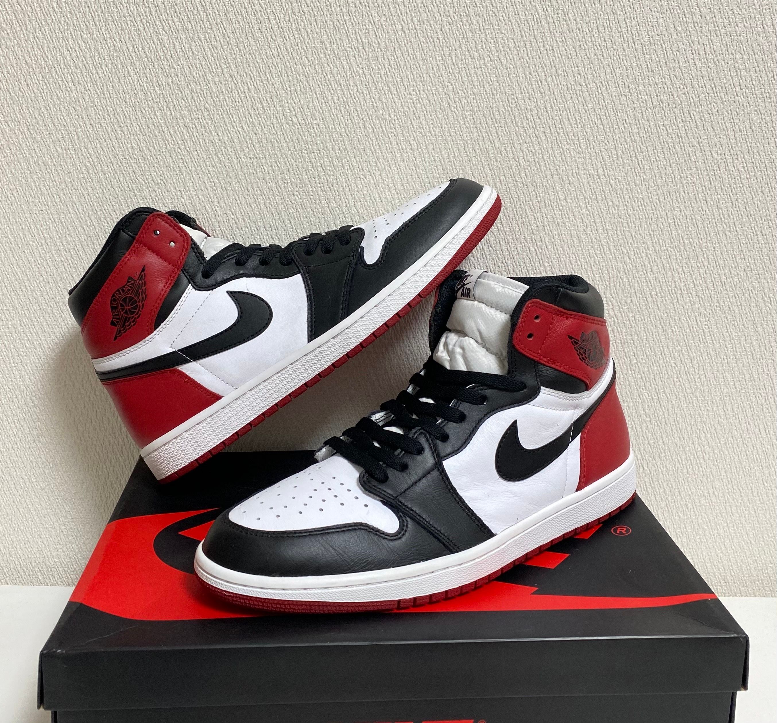 Nike Air Jordan 1 Retro High OG "Black Toe"(2016)