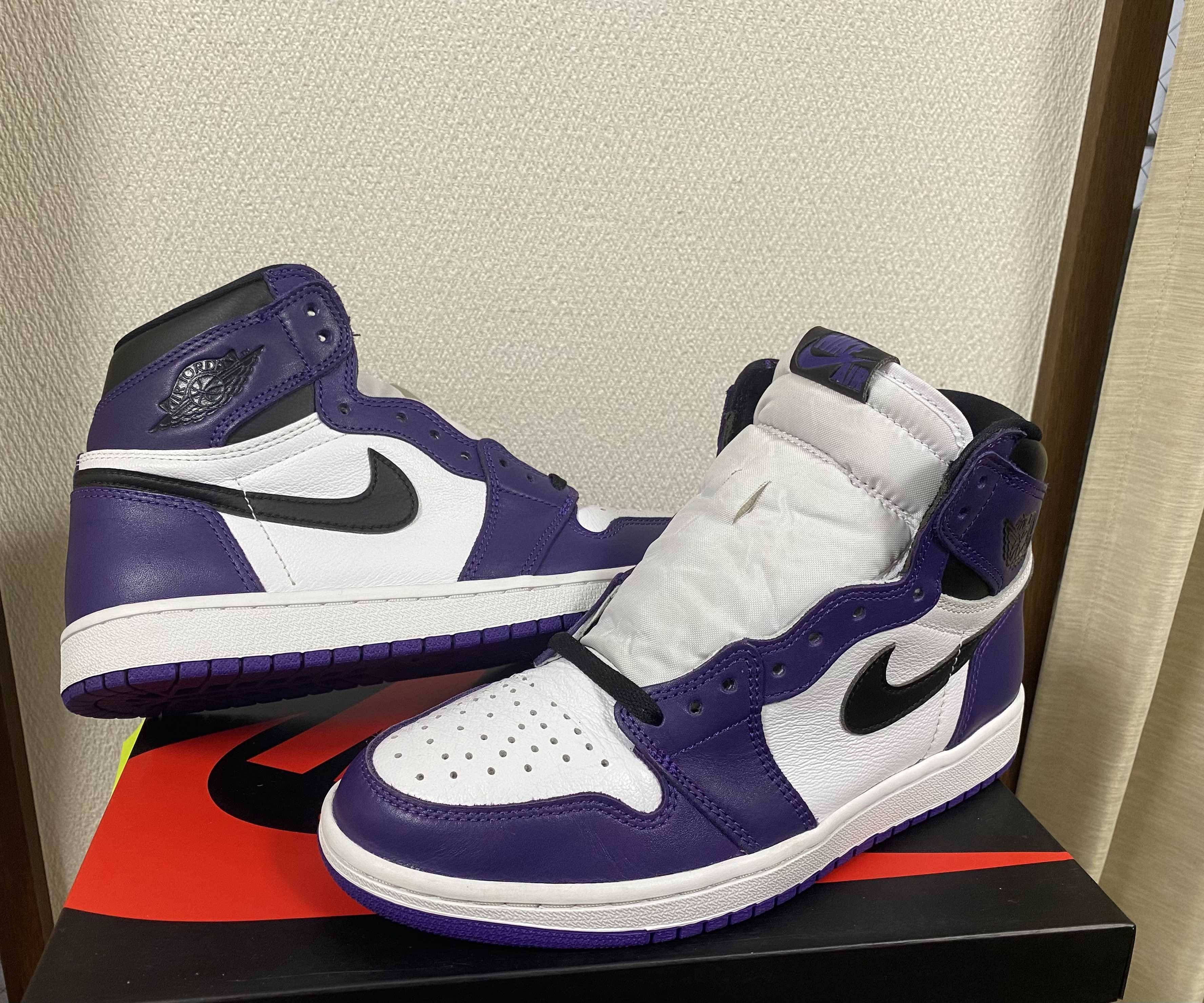 Nike Air Jordan 1 Retro High OG "Court Purple White/Black" (2020)