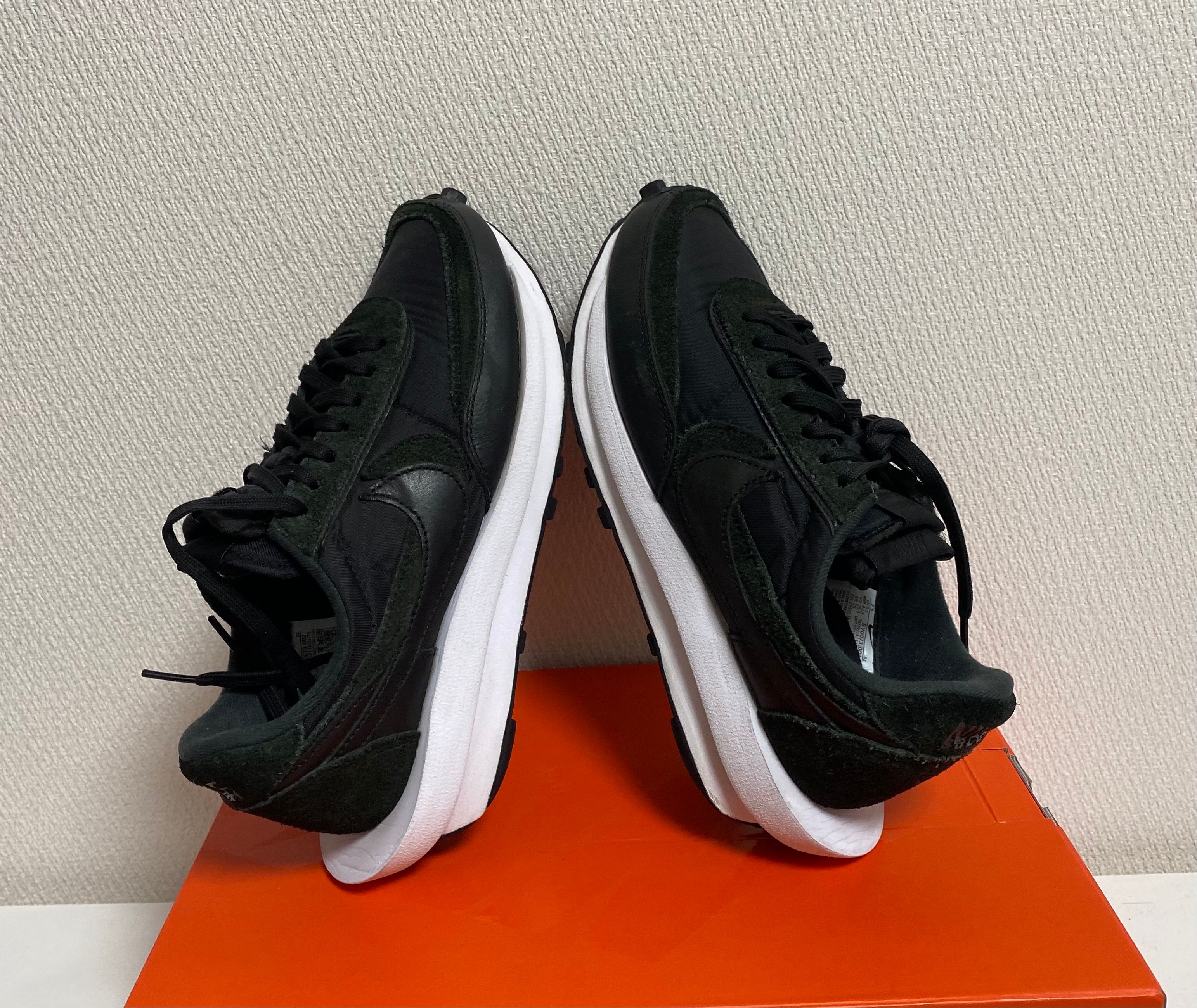 sacai × Nike LDV Waffle "Triple Black"