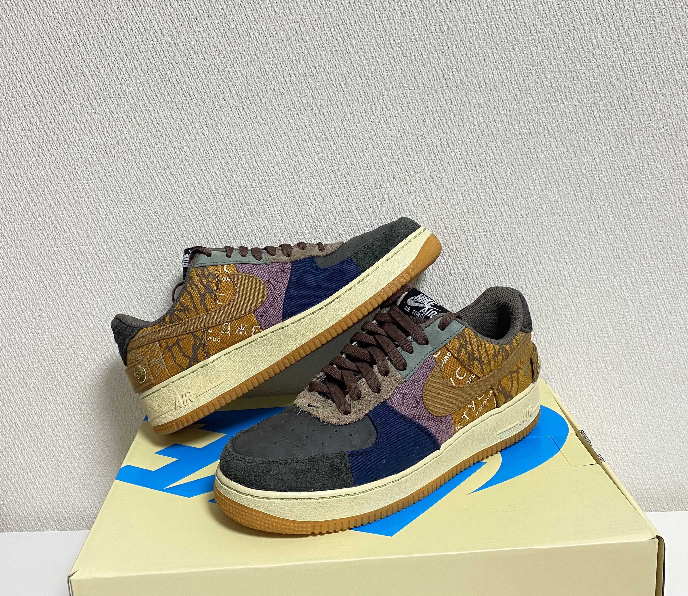 Travis Scott × Nike Air Force 1 Low Cactus Jack "Multi Color"