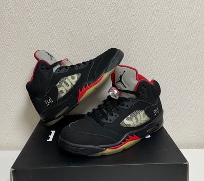 Supreme × Nike Air Jordan 5 Retro "Black"