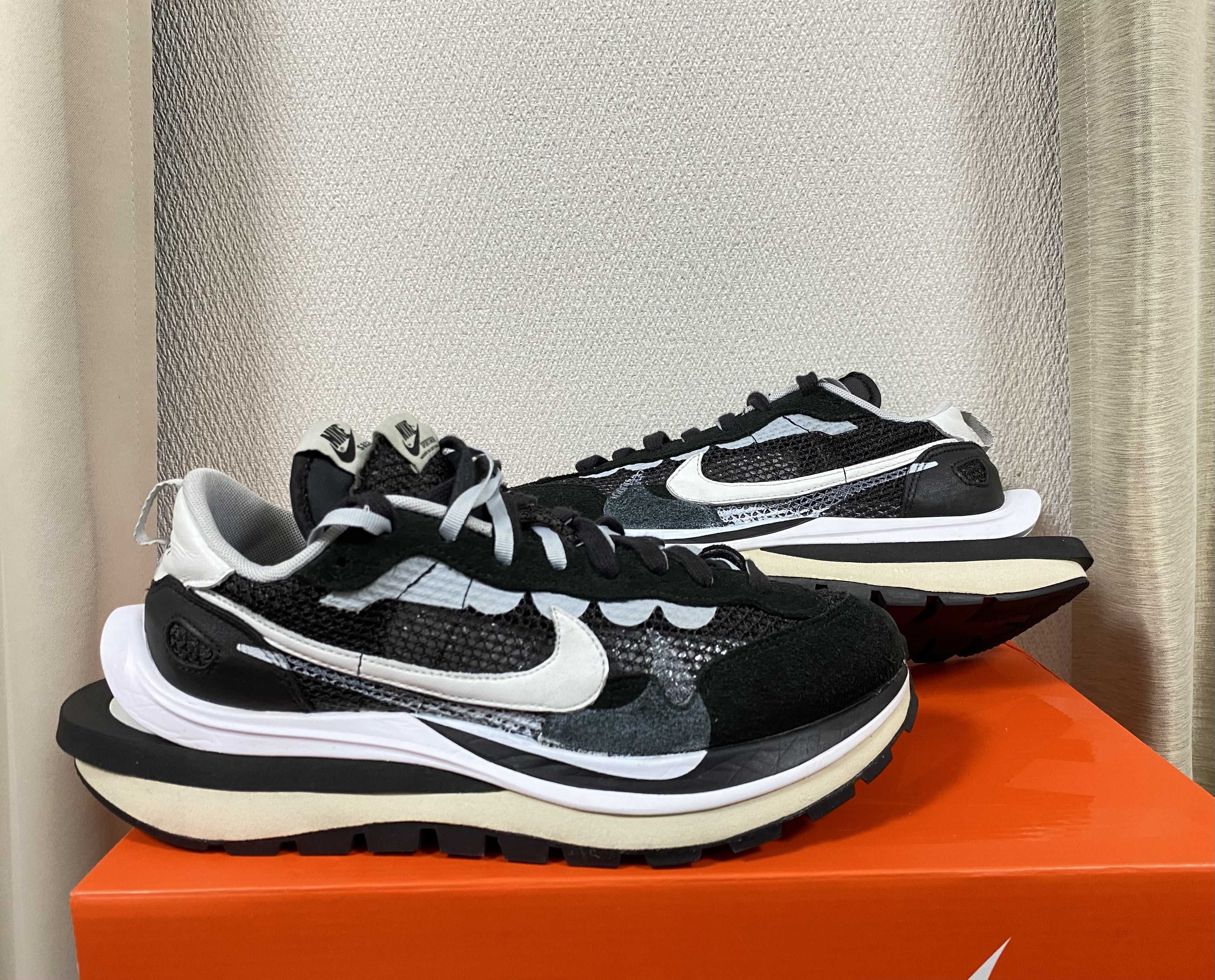 sacai × Nike Vapor Waffle "Black and White"