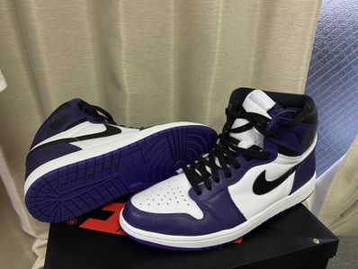 Nike Air Jordan 1 Retro High OG "Court Purple White/Black" (2020)