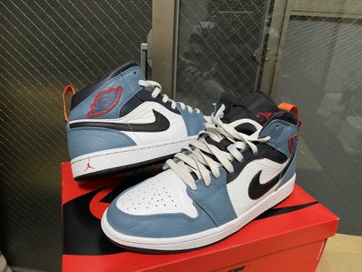FACETASM × Nike Air Jordan 1 Mid "White/Navy"