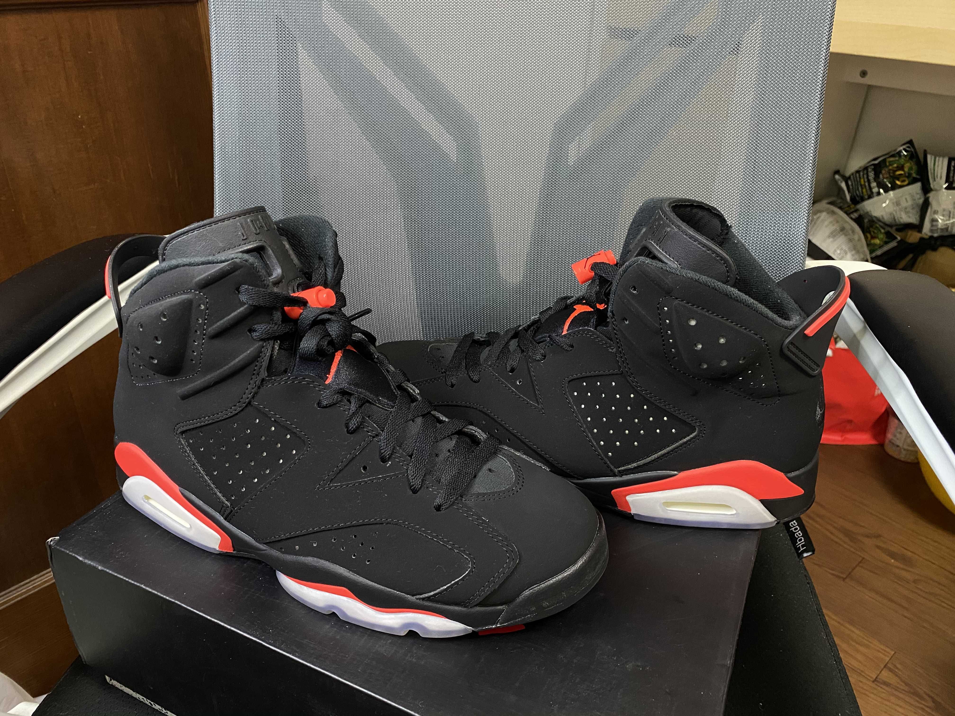 Nike Air Jordan 6 Retro OG "Black/Infrared"