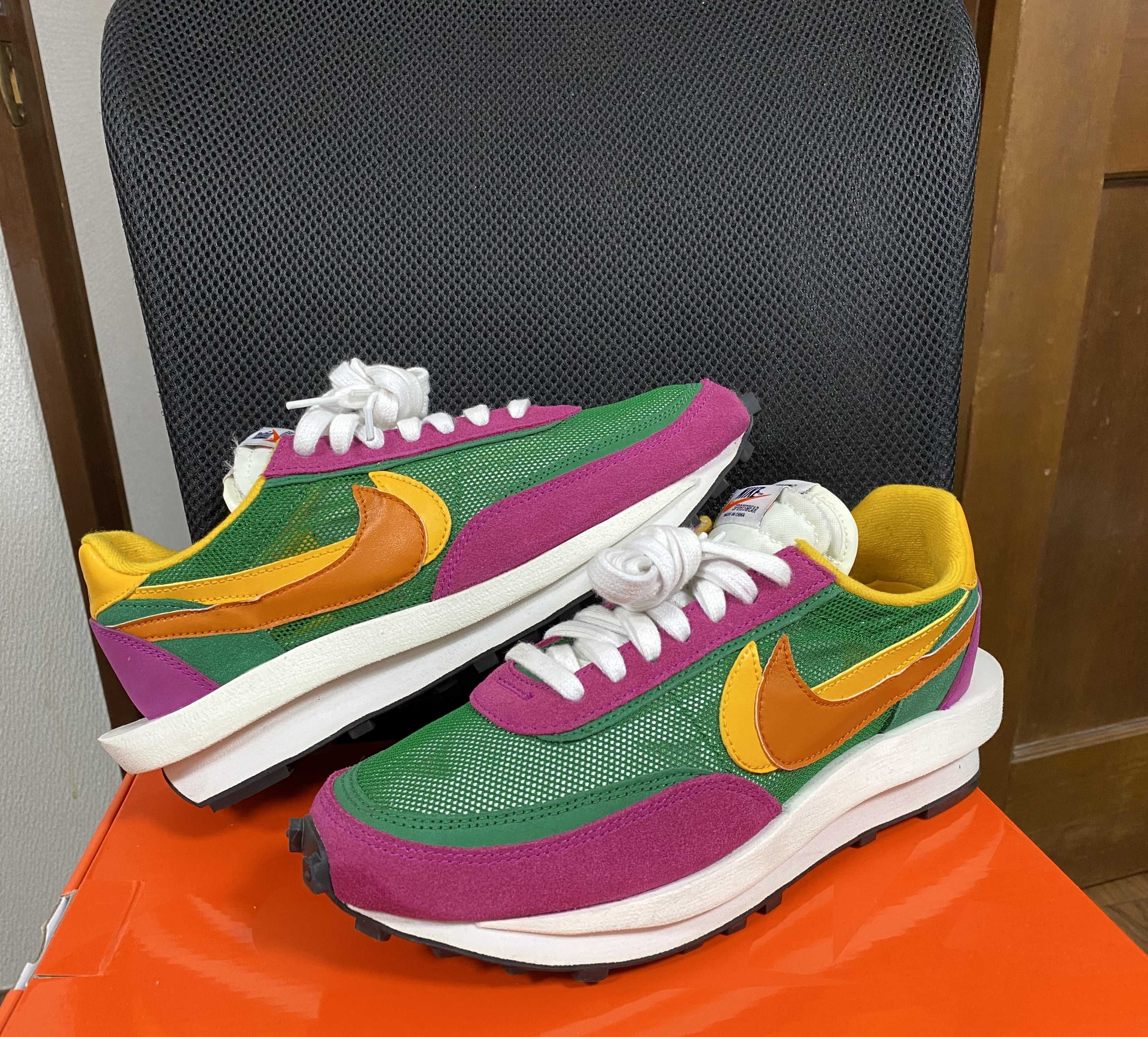sacai × NIKE LDV WAFFLE "PINE GREEN"