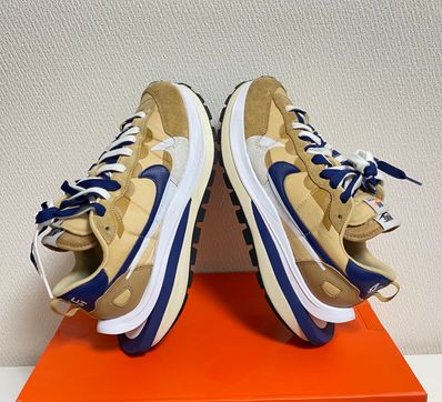 Sacai × Nike Vapor Waffle "Sesame And Blue Void"