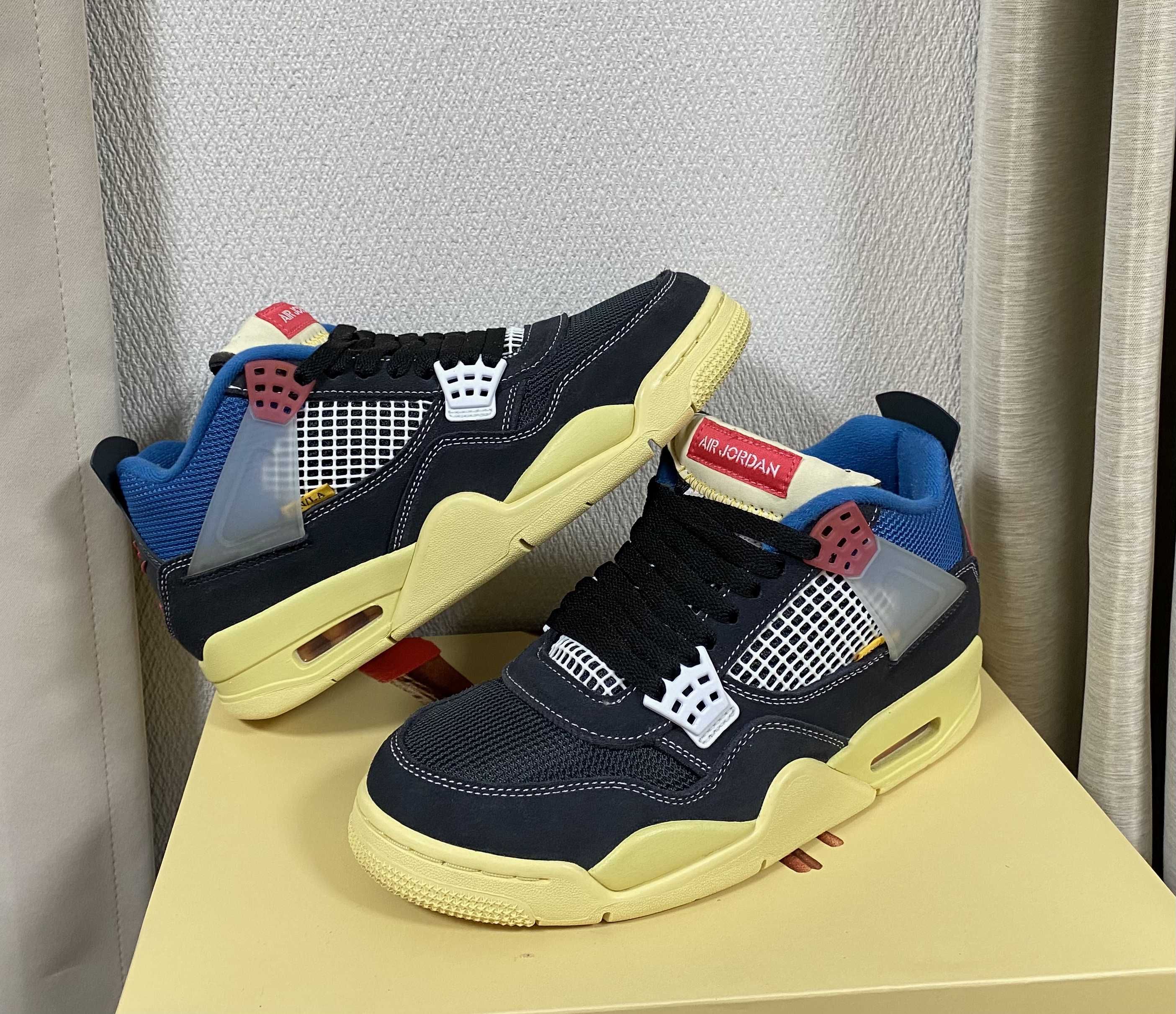 UNION × NIKE AIR JORDAN 4 "OFF NOIR"