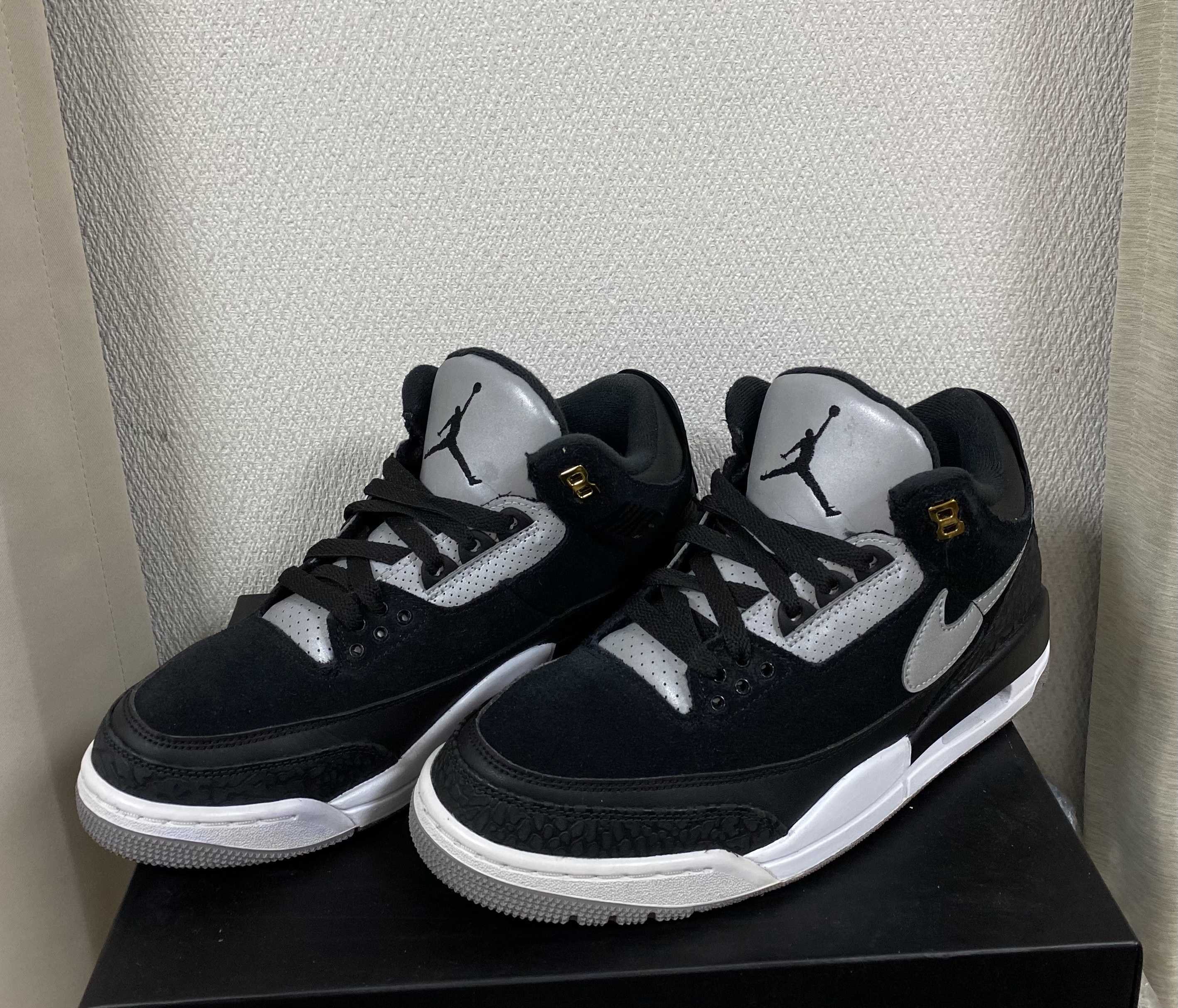 Nike Air Jordan 3 Retro Tinker "Black/Cement Grey"