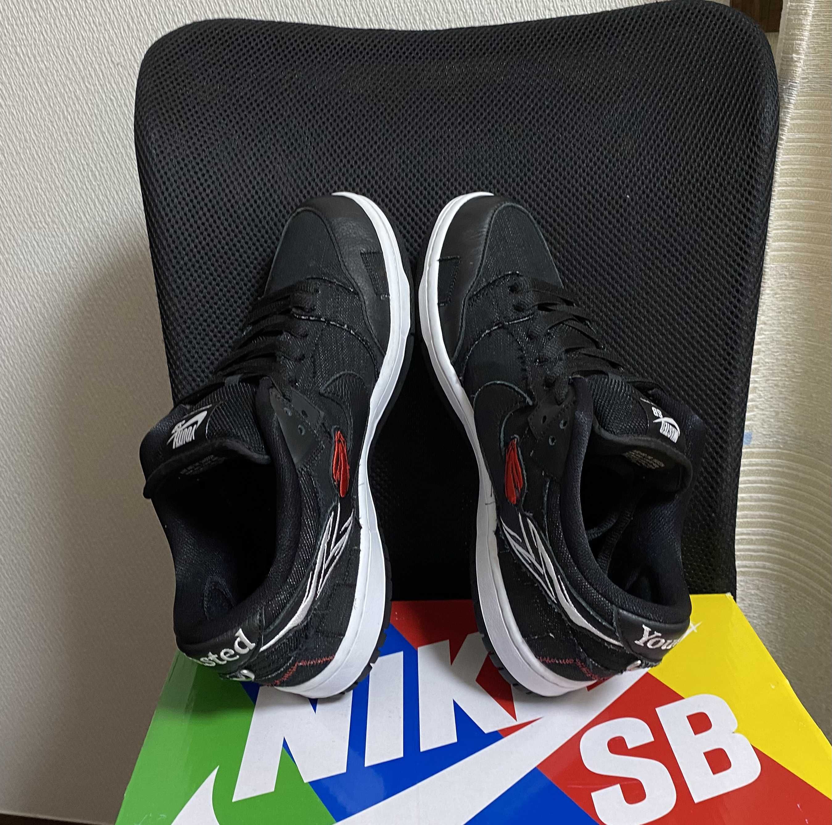 Wasted Youth × Nike SB Dunk Low "Black Denim" / VERDY