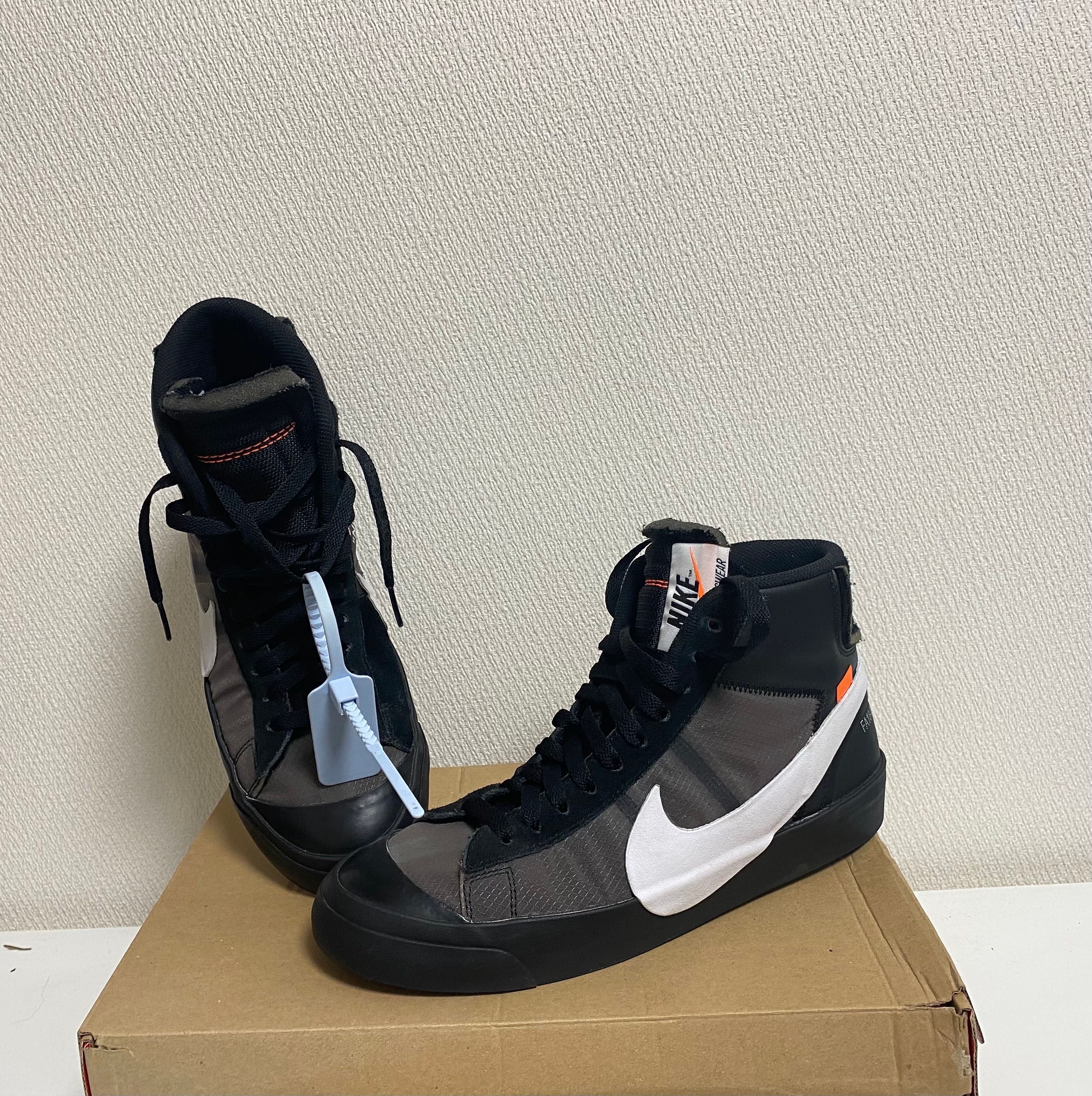 Off-White × Nike Blazer Studio Mid "Grim Reaper"