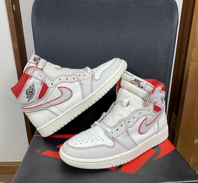 Nike Air Jordan 1 Retro High OG "Sail/University Red"