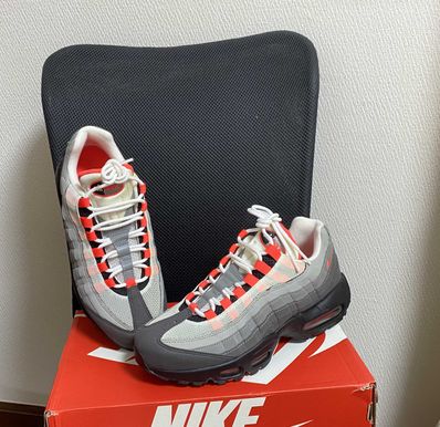 Nike Air Max 95 OG "White/Solar Red"