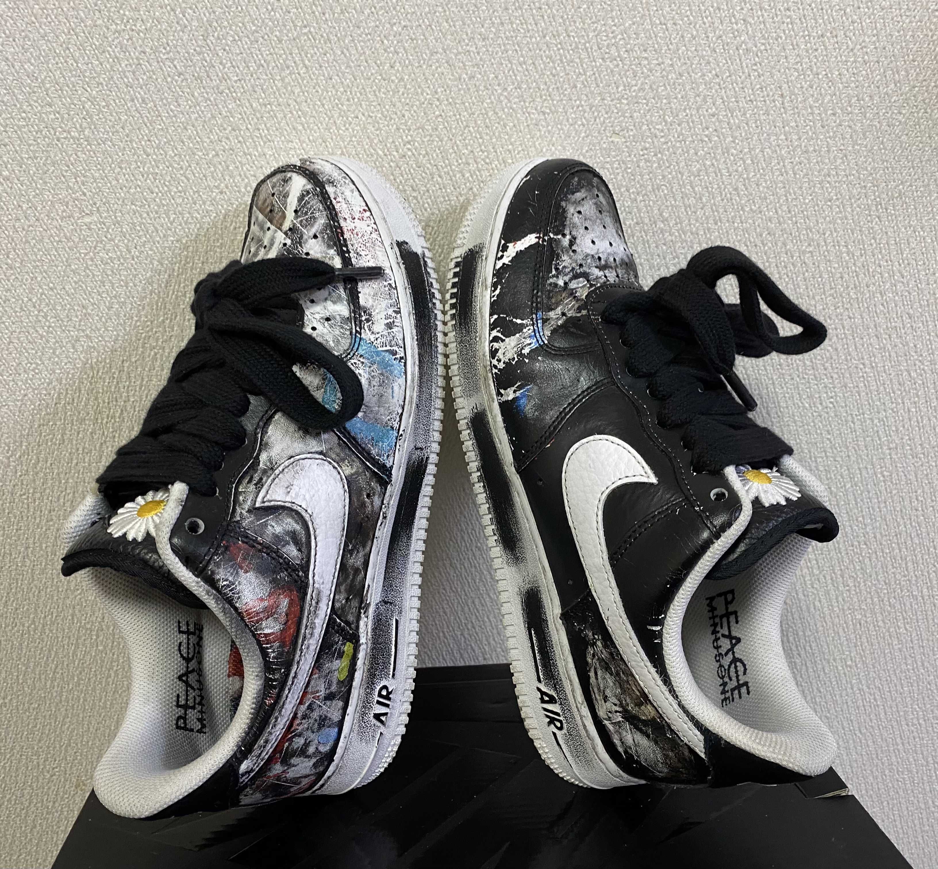 PEACEMINUSONE × Nike Air Force 1 Low Para Noise "Black" / G-DRAGON