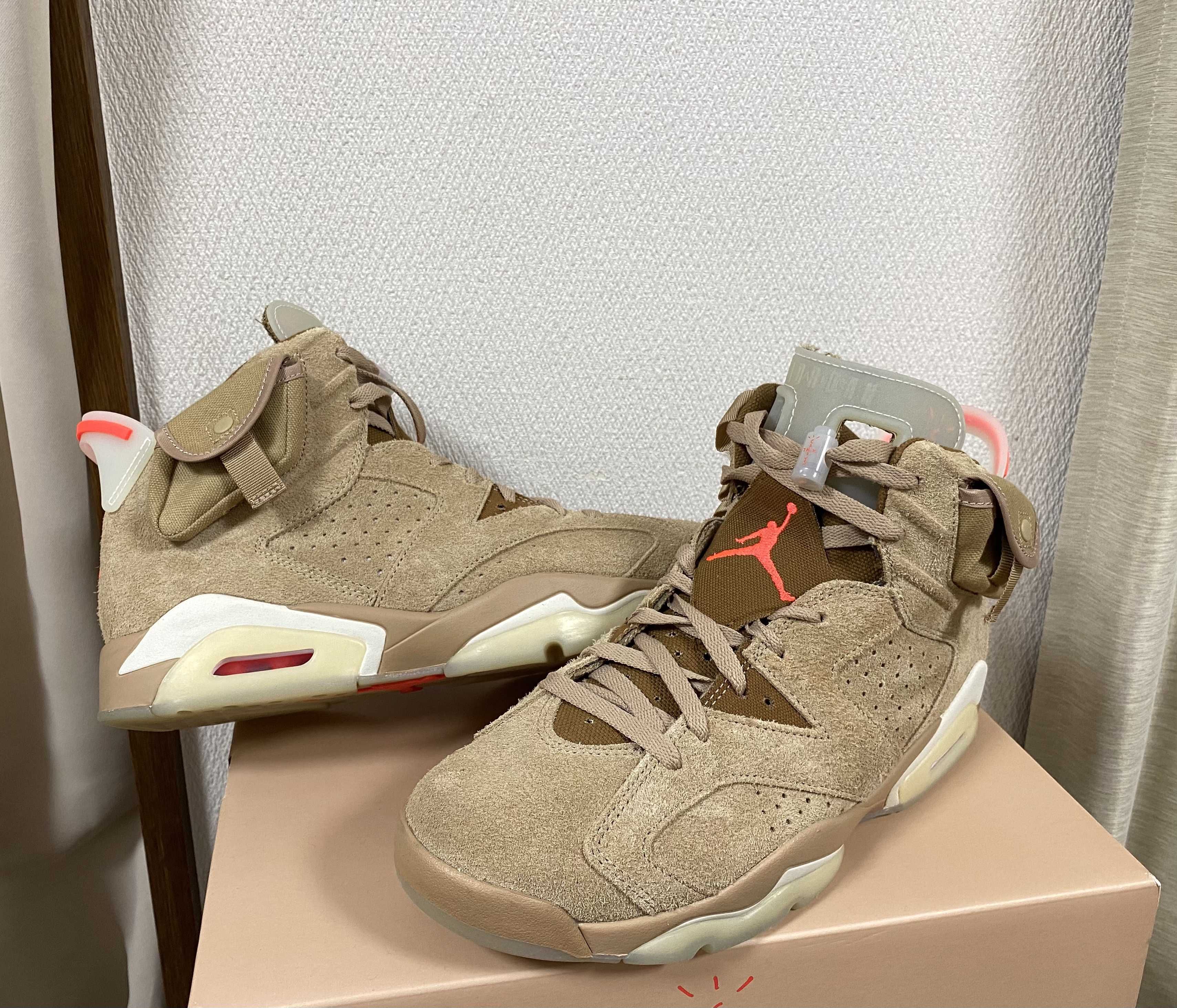 Travis Scott × Nike Air Jordan 6 "British Khaki"