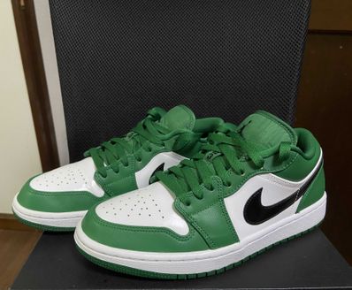NIKE AIR JORDAN 1 LOW "PINE GREEN/WHITE"