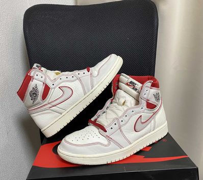 Nike Air Jordan 1 Retro High OG "Sail/University Red"