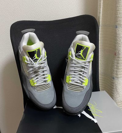 NIKE AIR JORDAN 4 RETRO LE "NEON"