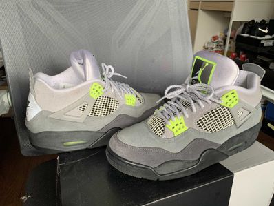 NIKE AIR JORDAN 4 RETRO LE "NEON"