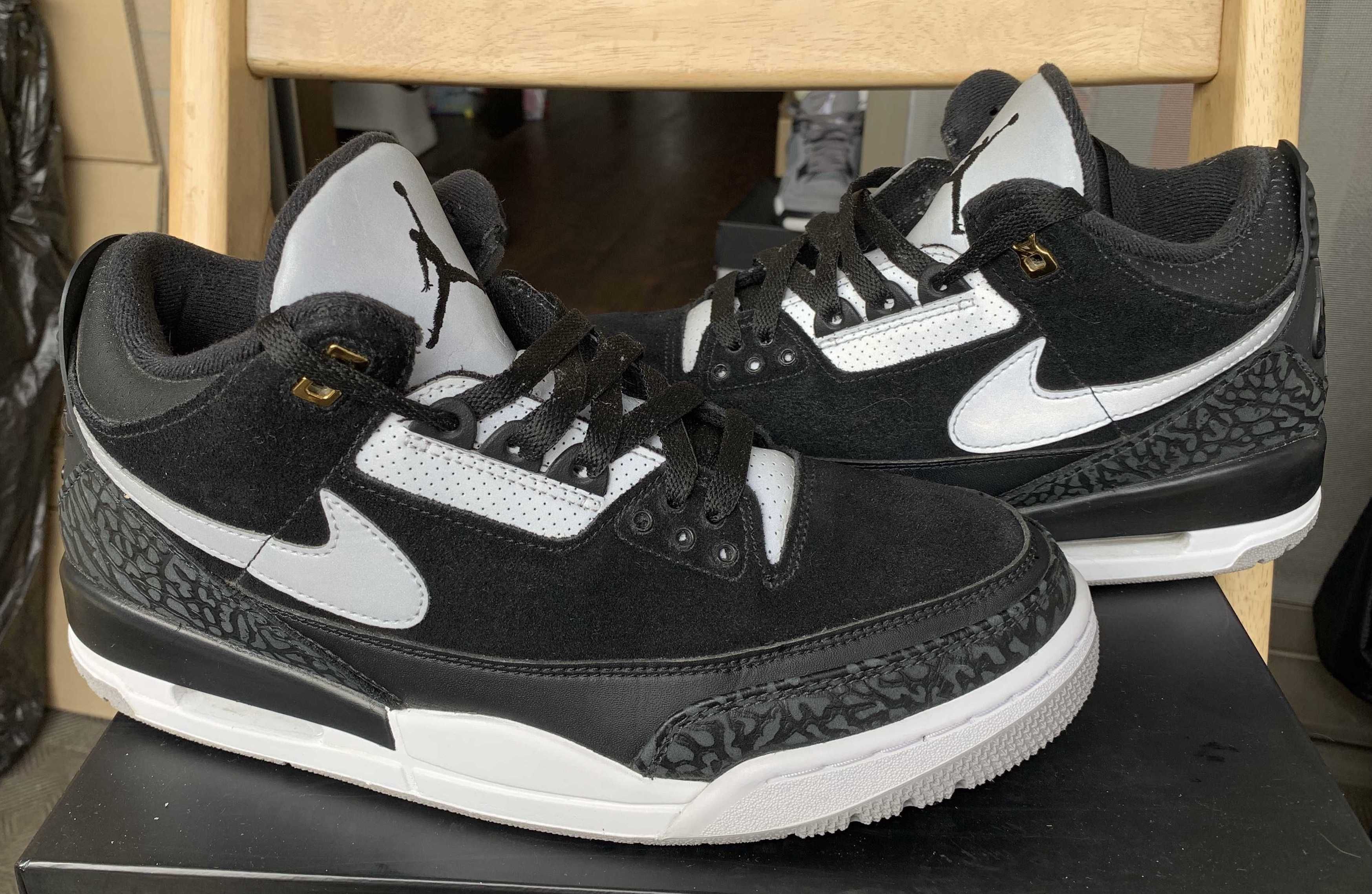 Nike Air Jordan 3 Retro Tinker "Black/Cement Grey"