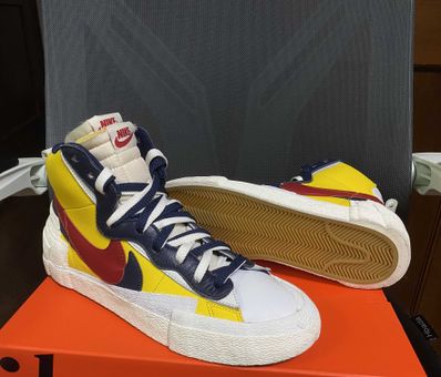 sacai × Nike Blazer Mid "Varsity Maize/Varsity Red"