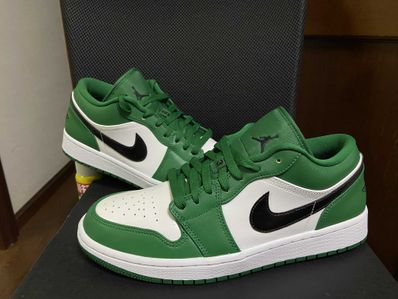 Nike Air Jordan 1 Low "Pine Green/White"