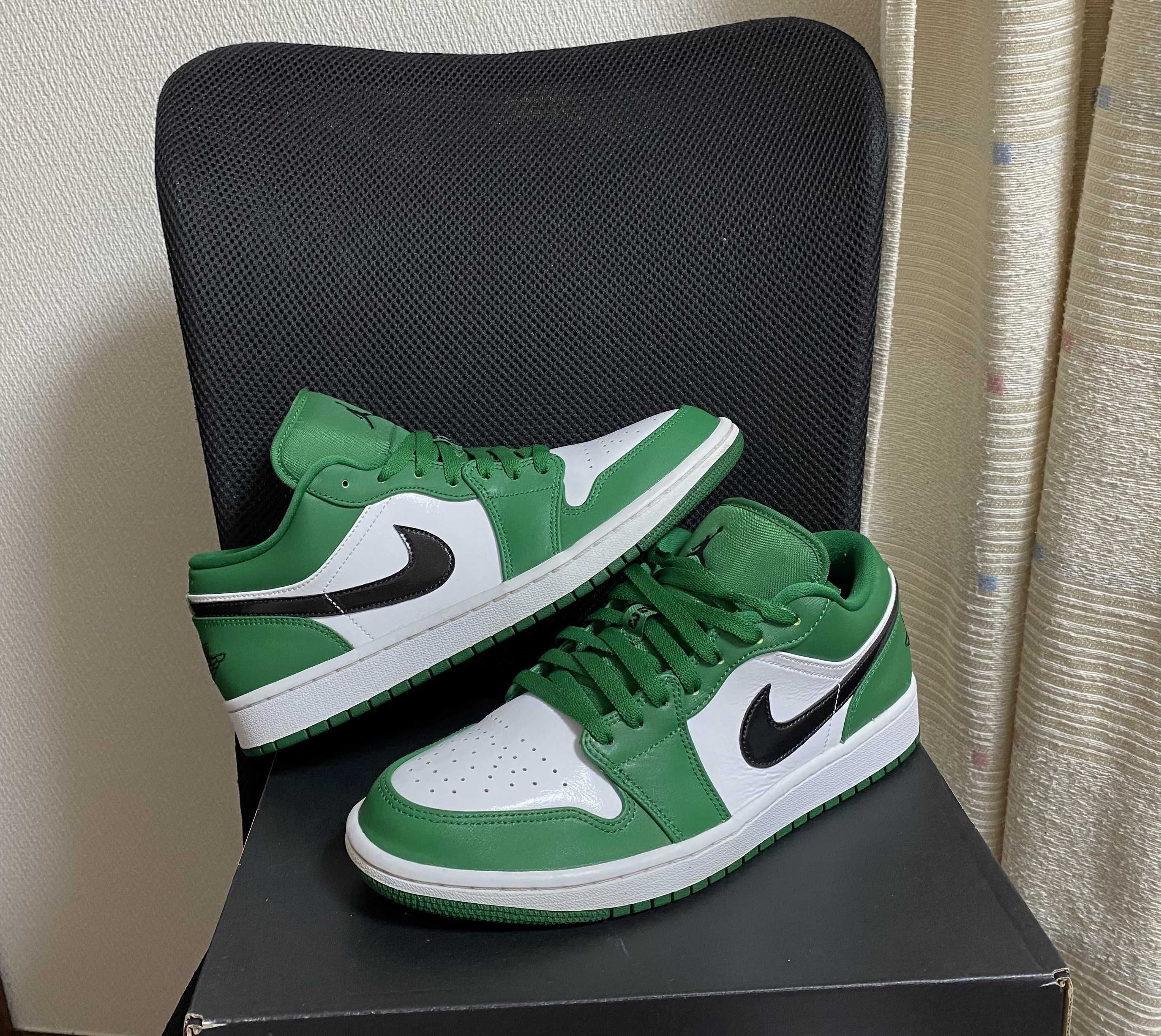 Nike Air Jordan 1 Low "Pine Green/White"