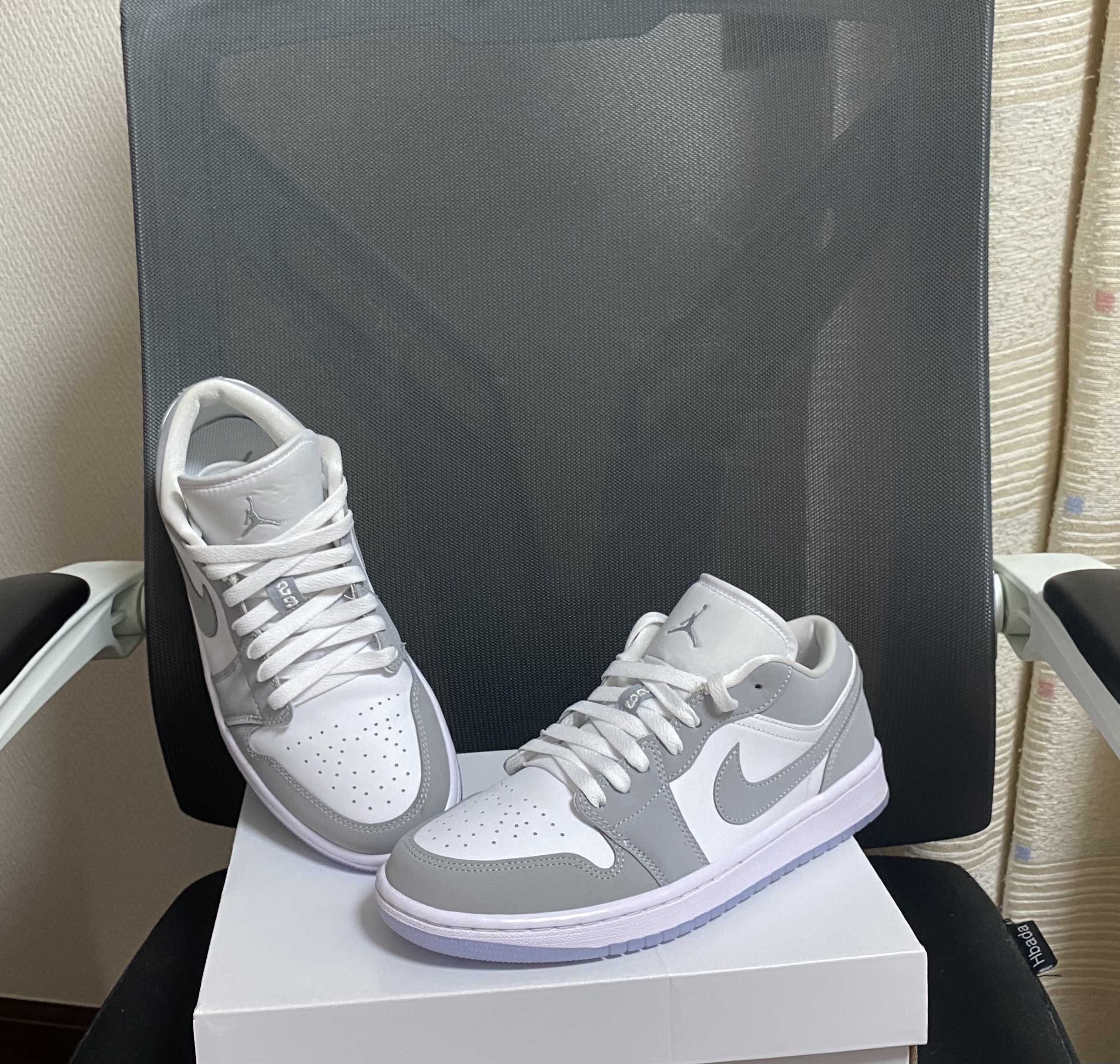 Nike Women's Air Jordan 1 Low "Wolf Grey"