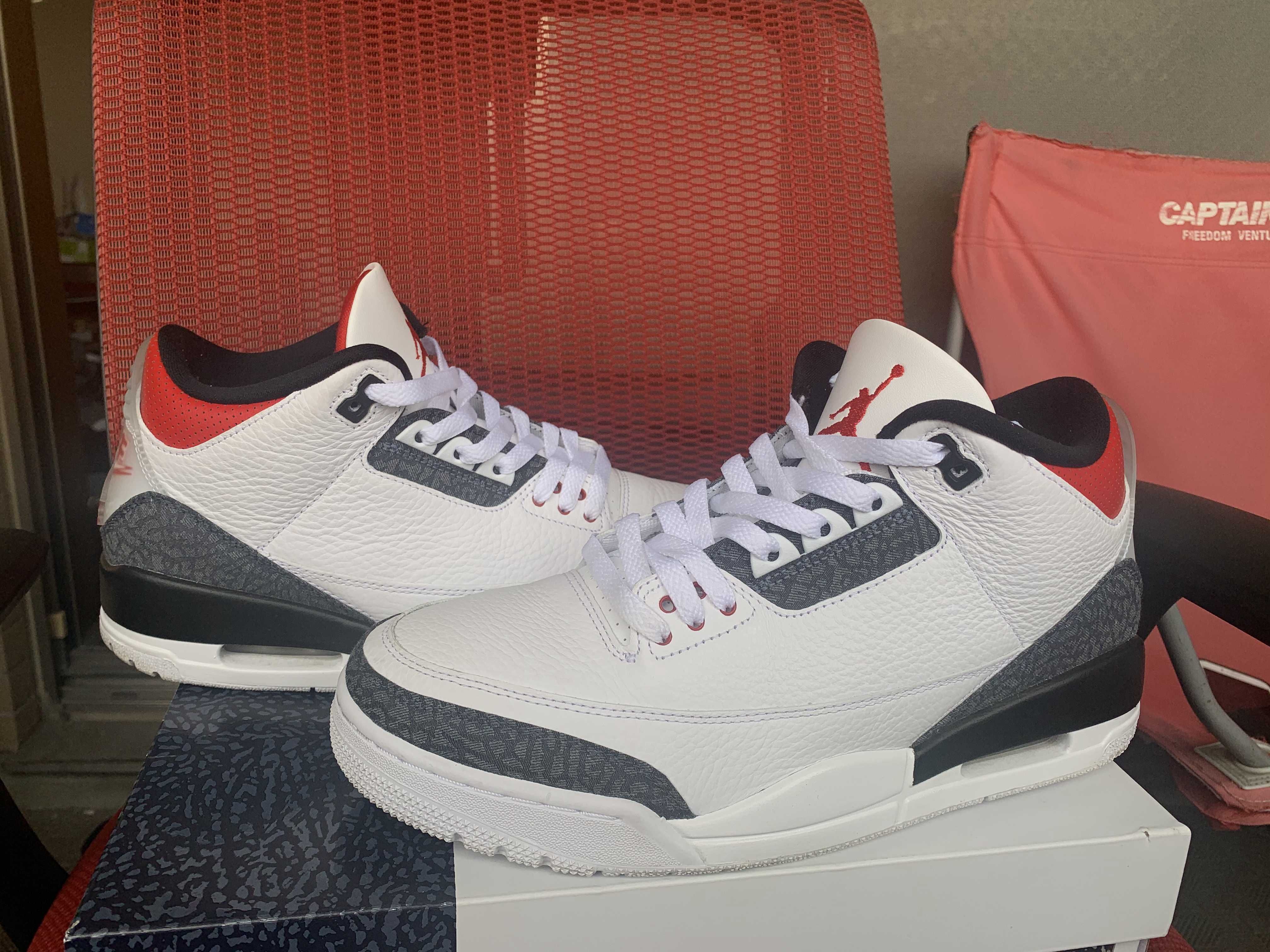 Nike Air Jordan 3 Retro SE-T CO JP "Fire Red Denim"