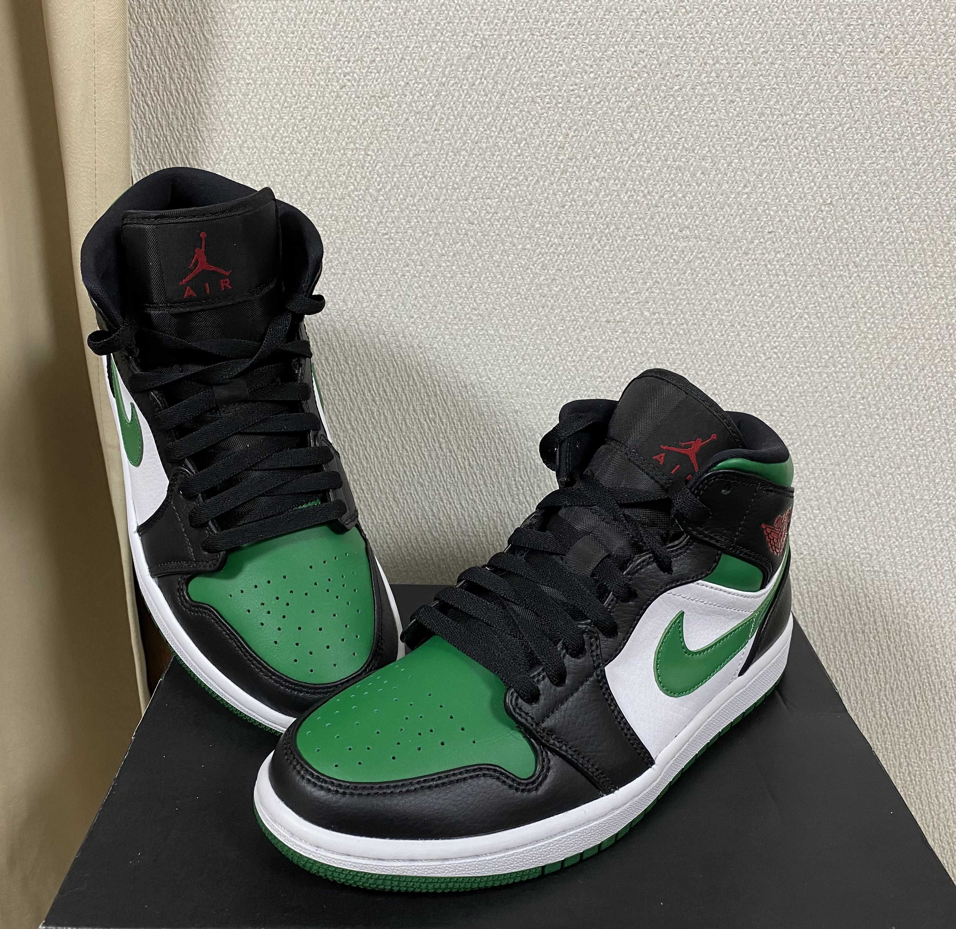 NIKE AIR JORDAN 1 MID "PINE GREEN"