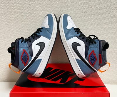 FACETASM × Nike Air Jordan 1 Mid "White/Navy"