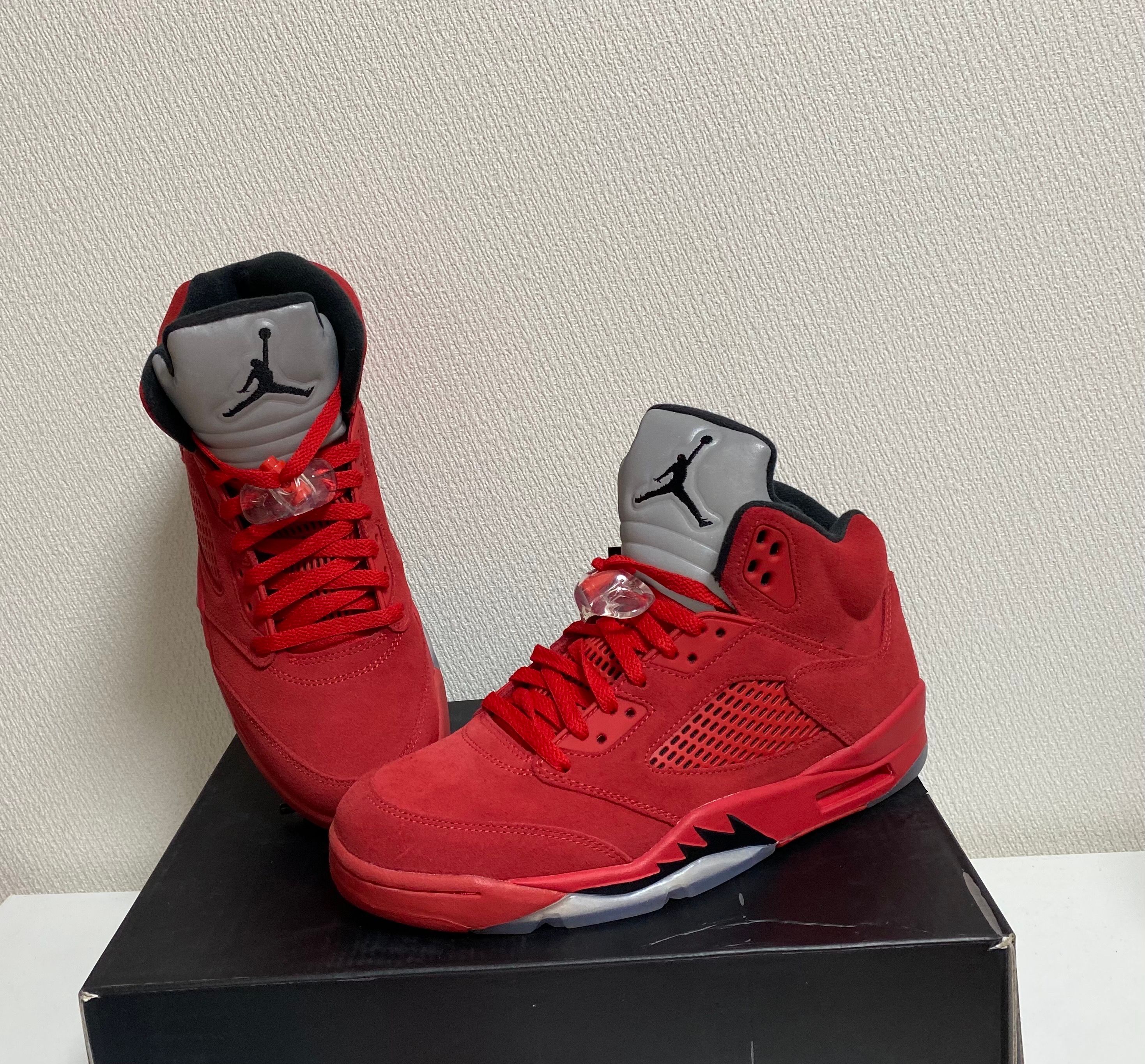 Nike Air Jordan 5 Ratro "Red Suede"