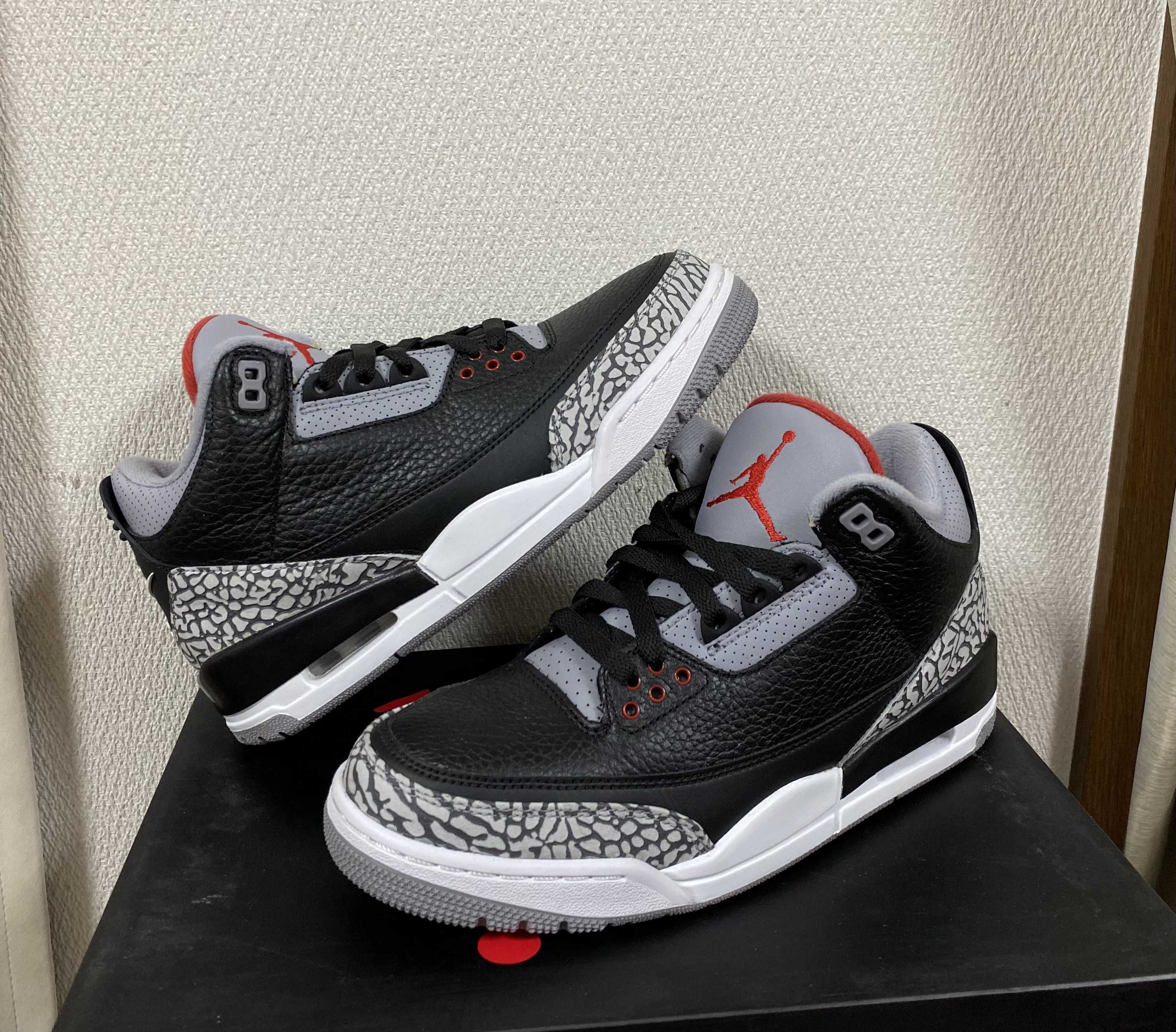 Nike Air Jordan 3 Retro OG "Black Cement" (2018)
