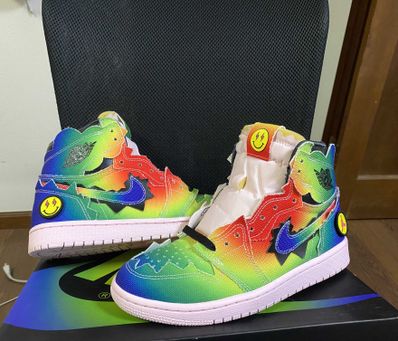 J Balvin × Nike Air Jordan 1 High OG "Rainbow"