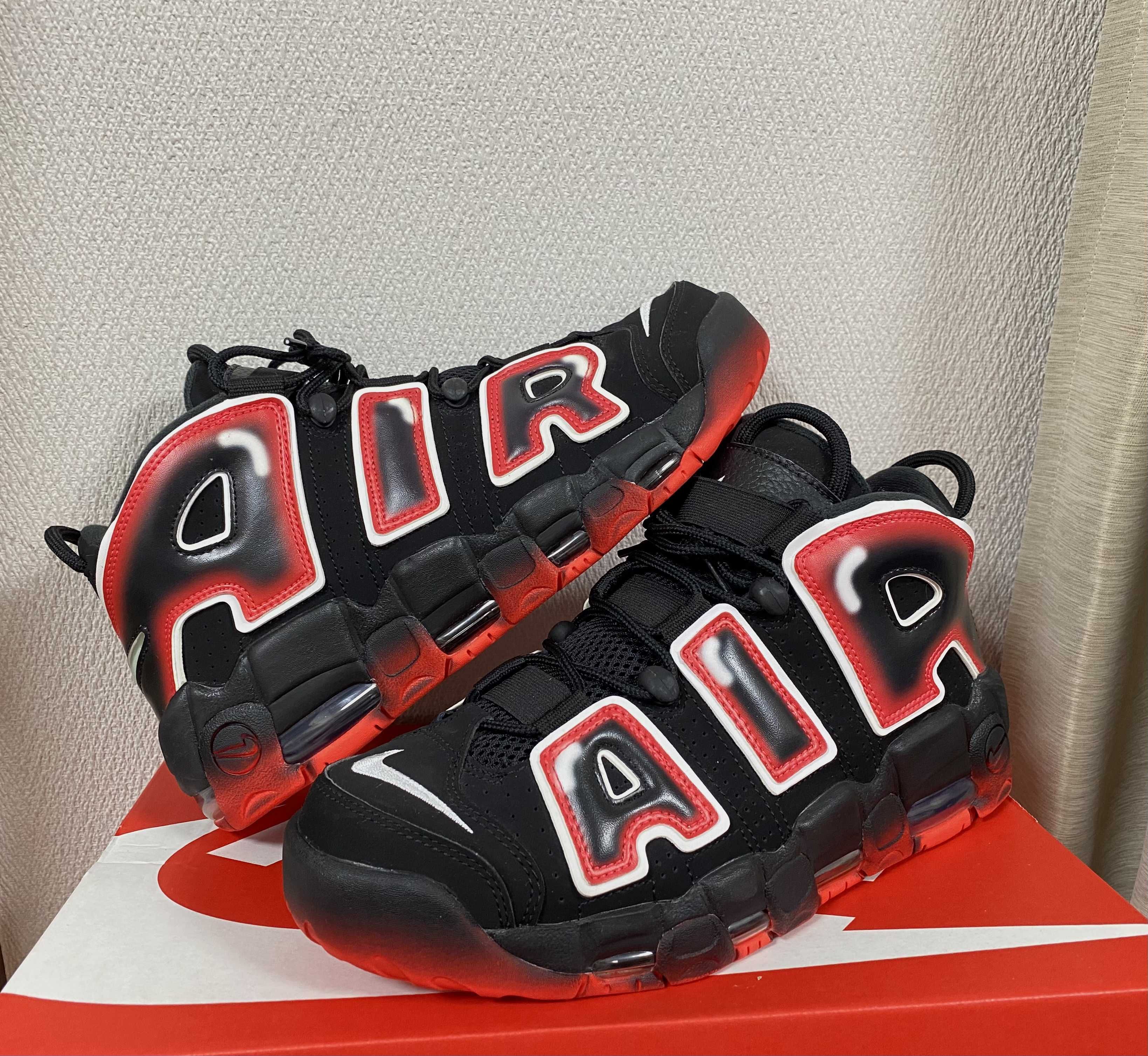 NIKE AIR MORE UPTEMPO "LASER CRIMSON"