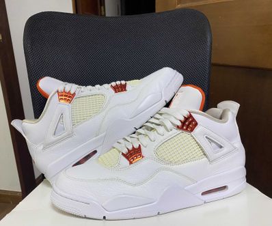 Nike Air Jordan 4 Retro "White/Team Orange"