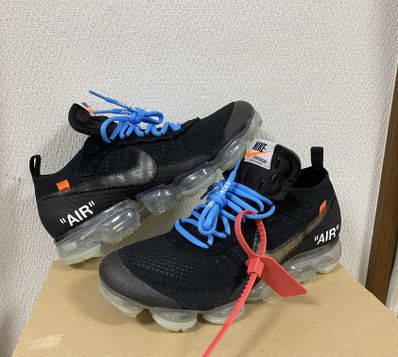 Off-White × Nike Air Vapormax "Black/Total Orange/Clear"