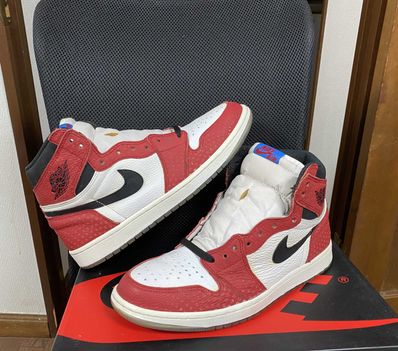 Spiderman × Nike Air Jordan 1 Origin Story "Gym Red/White/Photo Blue/Black"