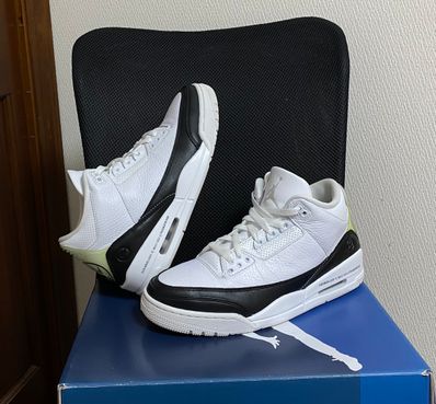 Fragment × Nike Air Jordan 3 "White/Black"