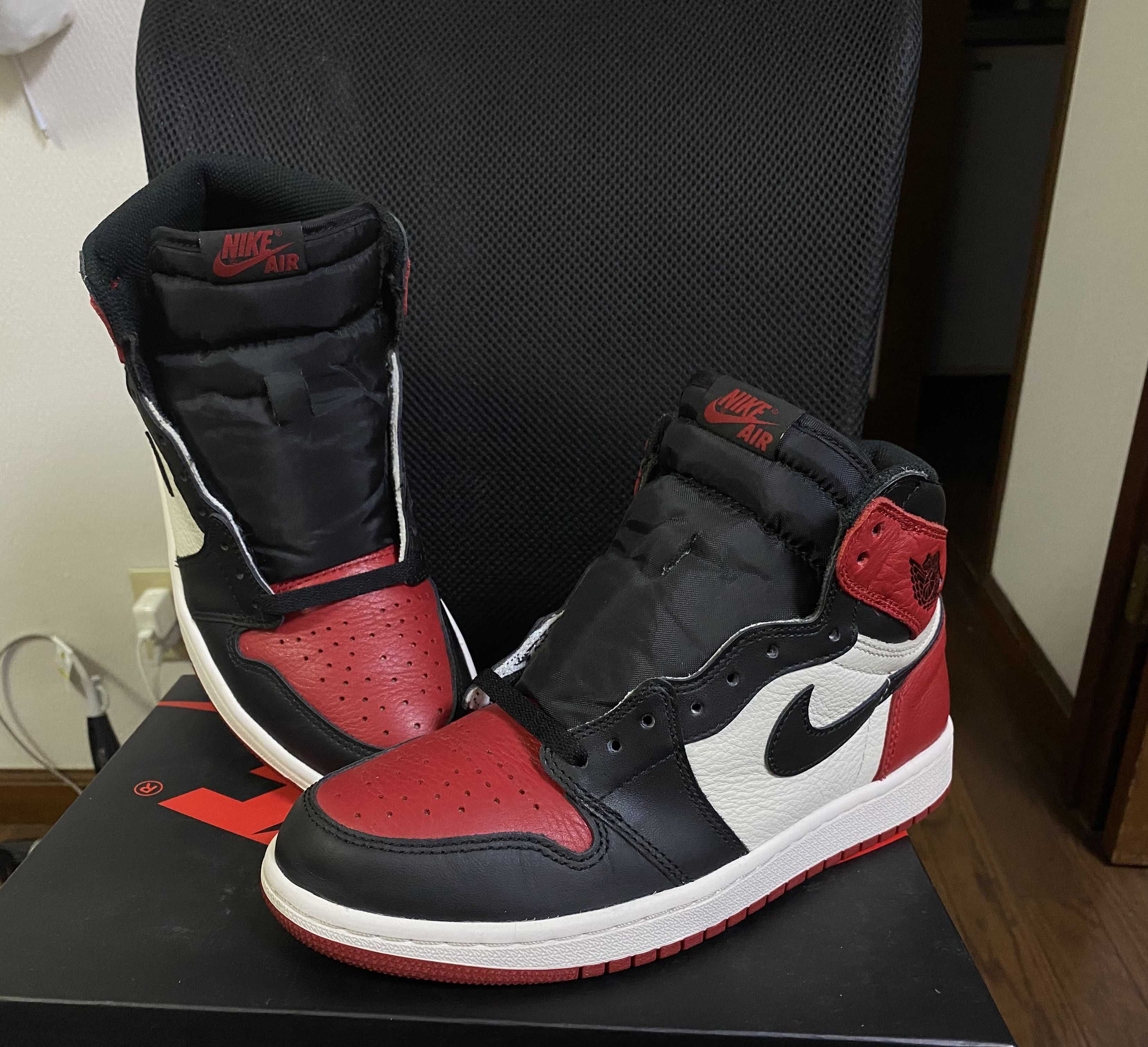 Nike Air Jordan 1 Retro High OG "Bred Toe"