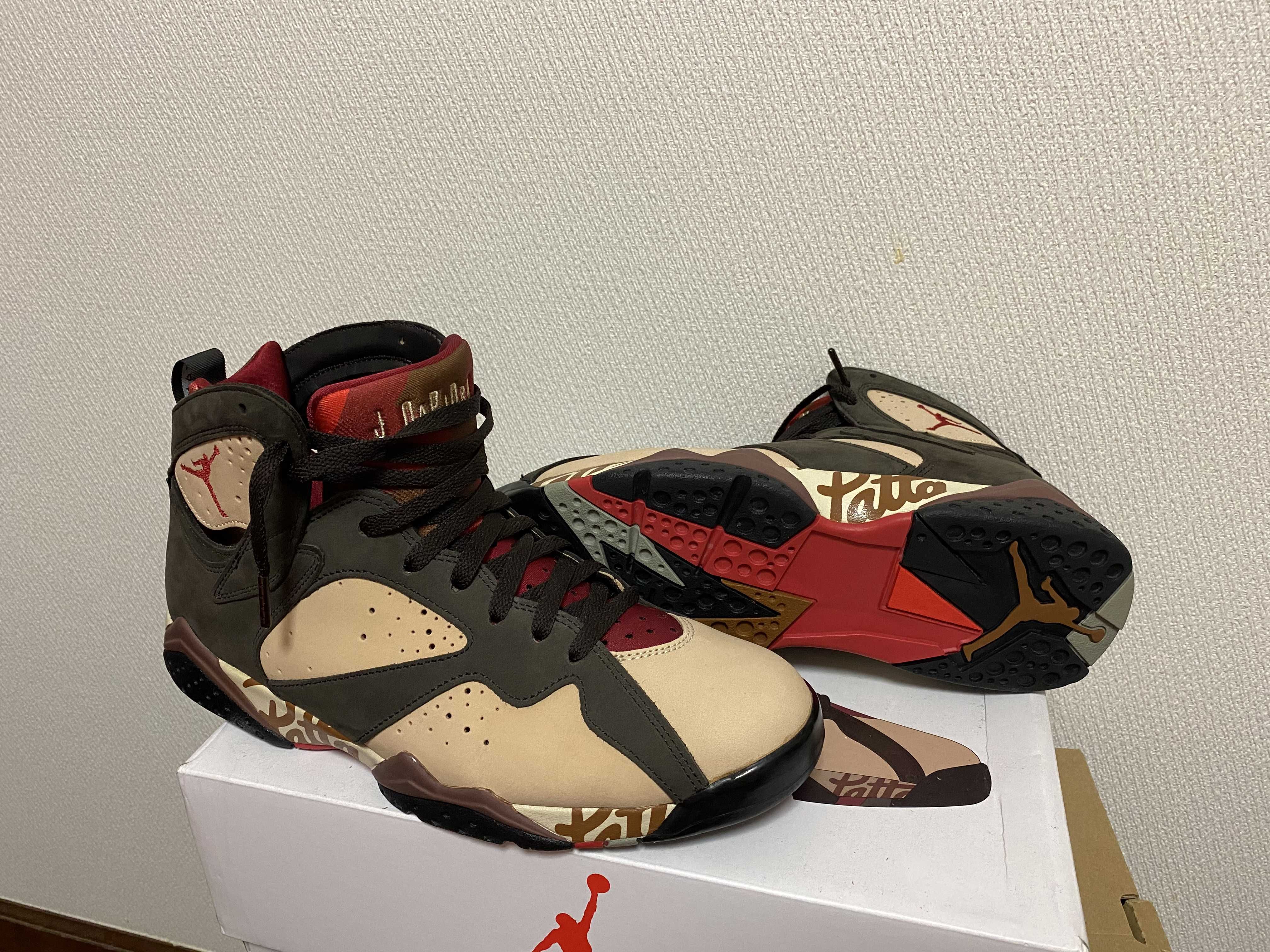 Patta × Nike Air Jordan 7 OG "Brown"