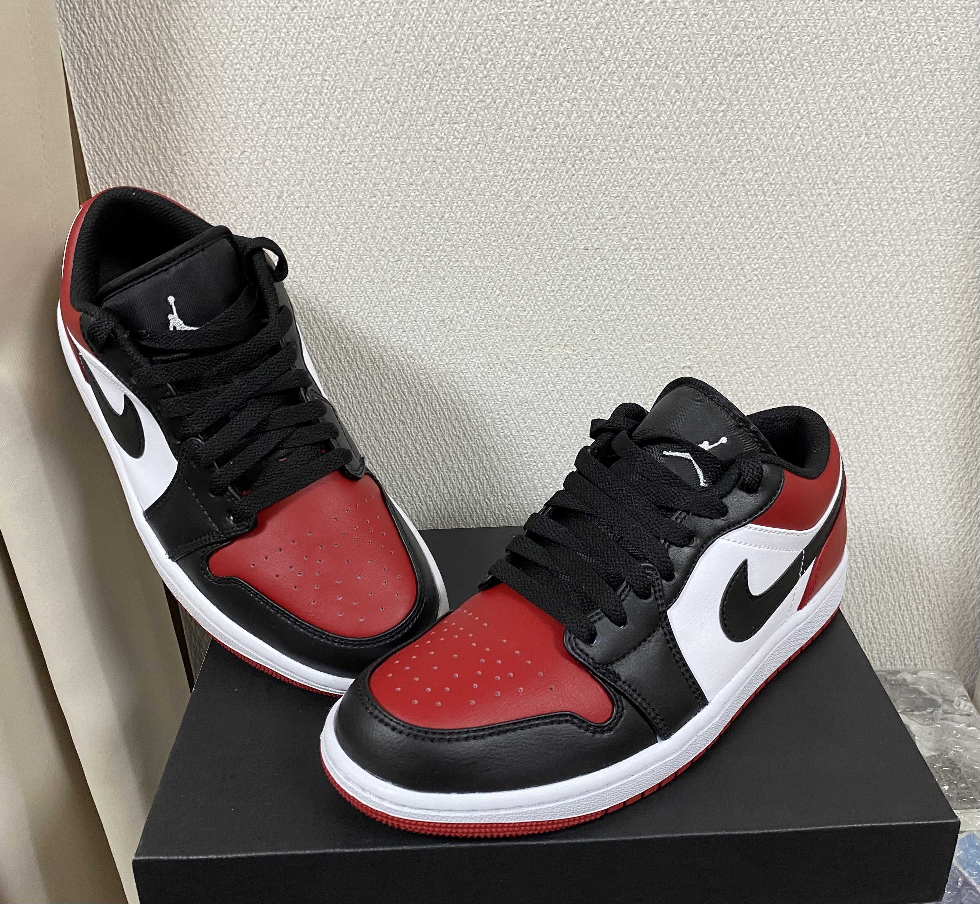 Nike Air Jordan 1 Low "Bred Toe"
