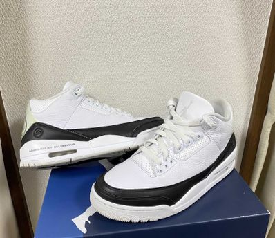 Fragment × Nike Air Jordan 3 "White/Black"