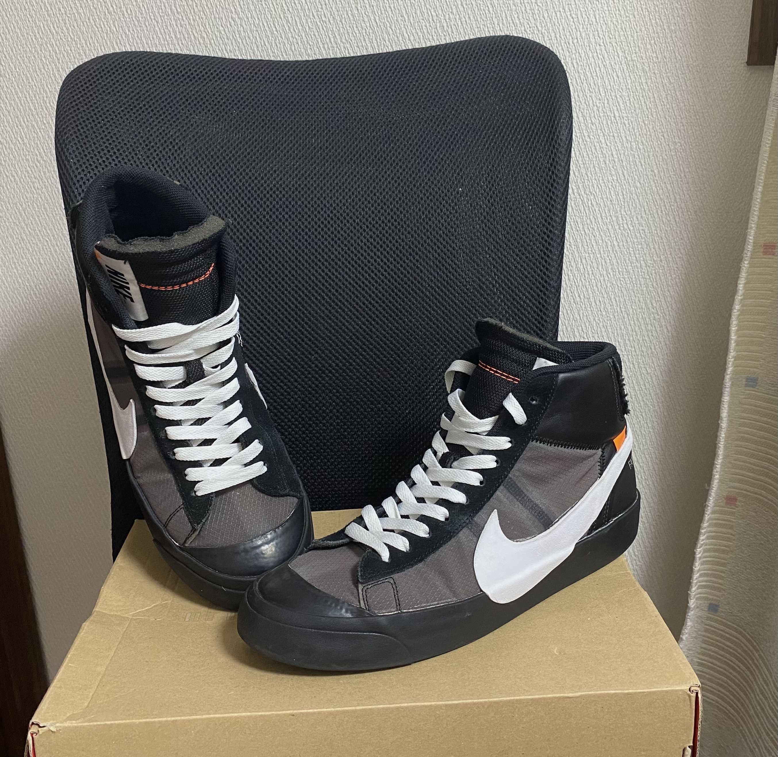 Off-White × Nike Blazer Studio Mid "Grim Reaper"